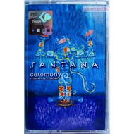 SANTANA - Ceremony: Remixes & Rarities 2003 BMG MUSIC CASSETTE / TAPE (KASET)