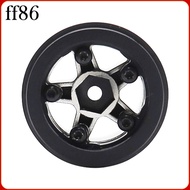 RCGOFOLLOW 7.5mm Hex 1.0 Inch Metal Wheel Rims For 1/18 1/24 Crawler Trx4m 30mm