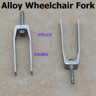 Wheelchair Alloy Fork 6,7,8 Inch Speed Udang Kerusi Roda Aloi Spare Part front wheel fork wheel
