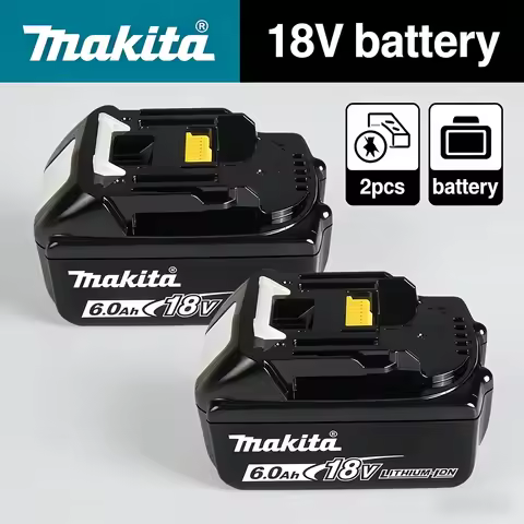 ❈❃Original 18V Makita Battery 6.0Ah for makita 18v tools Electric drill/chainsaw/screwdriver DDF487 