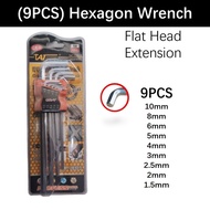 RTK (9PCS) Hexagon Wrench Allen wrench or Imbues (9pcs-in-one) (10,8,6,5,4,3,2.5,2,1.5) mm