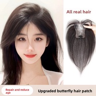 Hair Topper for Women, Thin Real Human Hair, One-Piece High Crown Topper, Hair Concealer, Lightweigh