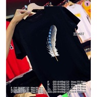 KATUN Kd657 WOMEN'S MEN'S T-SHIRTS | Top| Women's Clothing | T-shirt | Cotton T-SHIRT| Feather FEATH