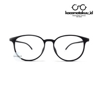 KACAMATAKUU_ID | Kacamata Frame Bulat Plastik Unisex 5009