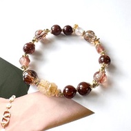 煙火紅銅鈦 鈦晶 馬島月光石 招財 助事業 好運能量