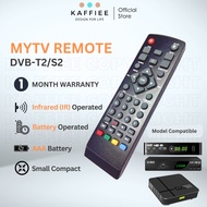 KAFFIEE Original DVB-T2/S2 Controller Remote Kontrol Controller Decoder Dekoder MyTv Remote Control 