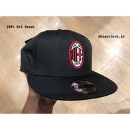 New Era 9Fifty AC Milan Ripstop Black Snapback Cap 100% Original Official