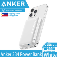 Anker 334 Magnetic Wireless Charging (MagGo) 10000mAh Magsafe Powerbank with USB-C Cable Only Compat