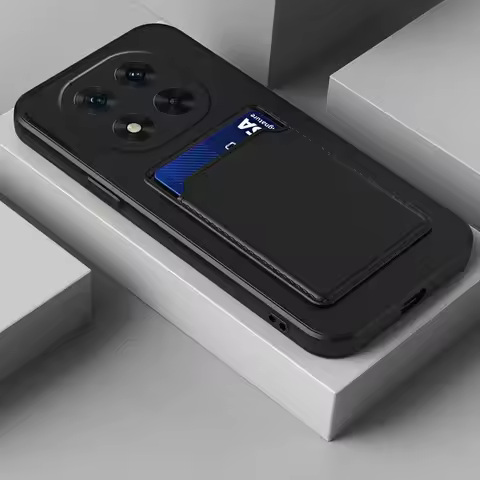 Luxury Silicone Wallet Case For Xiaomi Poco X7 Pro Ironman X7 Pro Card Holder Slot Back Cover Phone 
