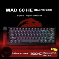 FGG Madlions Mad 60/68 Mechanical Keyboard HE Magnetic Switch 61/68 Keys Gaming RGB Wired E-Sports H