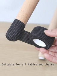 1卷4.5M椅子桌子腿保護織帶,自粘防滑防水耐磨家具沙發餐具桌子角落地面腳墊