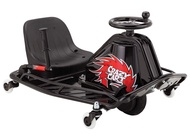 Crazy Cart DLX - 24V Electric Drfting Go Kart - Enhanced Drift Bar, Brodie Knob Steering, Variable S