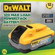 DEWALT DCBP520-B1 20V Max Xr Powerstack™ 5.0AH Battery / Powerstack Lithium Ion Battery Pack