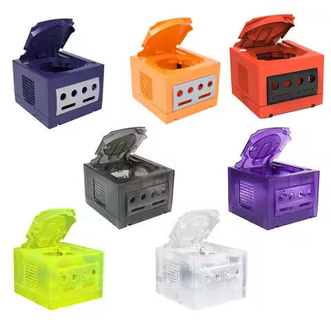Case Replacement Shell Transparent Case for Gamecube NGC GC Game Console DOL-001 DOL-101