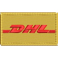 DHL embroidered patch
