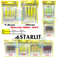 Softlure Starlit SSL 401 Fishing Bait Rubber Bait 7.5cm 10cm