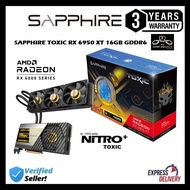 SAPPHIRE TOXIC RX 6950 XT 16GB GDDR6 [11317-01-20G] RX6950XT