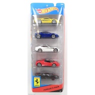 Hot Wheels Ferrari 5 Pack 2014 F40 430 Scuderia 612 458 Italia Enzo