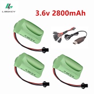 3.6V NI-MH Battery AA 2800mah 3.6V Rechargeable Batteries Pack For Rc Toys Racing Car Trucks Tanks T