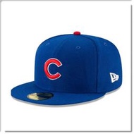 【ANGEL NEW ERA 】NEW ERA MLB 芝加哥 小熊 59FIFTY 正式球員帽 寶藍色 棒球帽