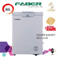 Faber Peti Sejuk Beku Peti Beku Freezer FZ FREDDO 95 Chest Freezer & Fridge 80L Energy Saving Dual F