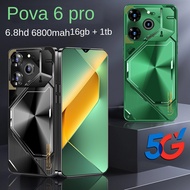 New Phone Pova 6 Pro Smartphone 23cm 16GB+1T Phone