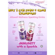 Allswell Wellness Sparkling Immunity Drinks 4x250ml (Random)