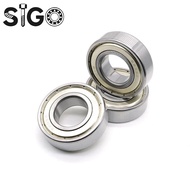 2PCS Bearing R8 R8ZZ R8Z 5/8''x1-3/8''x11/32'' Inch Ball Bearings Single Row Deep Groove Ball Bearin