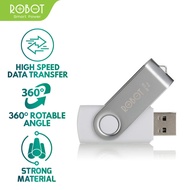 ROBOT RF108 (8GB) Flashdisk with Package - Garansi 1 Tahun - Putih