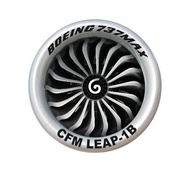 RBF 737 LEAP-1B 10CM STICKER S-C-737LEAP1B