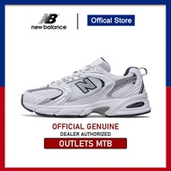 【Οfficial Store】New Balance NB 530 MR530SG Silver White men's and women's shoes casual sports shoes