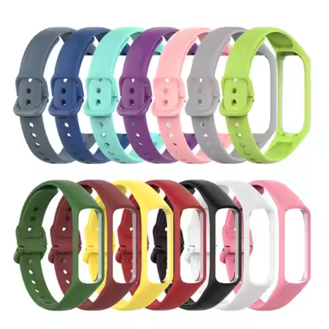 Soft Silicone Strap For Samsung Galaxy Fit 2 SM-R220 Wrist band Replacement Bracelet For Fit 2 R220 
