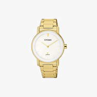 [ประกันร้าน] CITIZEN นาฬิกาข้อมือผู้หญิง รุ่น EQ9062-58A AQ Mid Quartz Watch