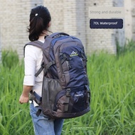 bag hiking waterproof bag hiking Travel 70L Long-distance Trendy Outdoor Bag Female Travel