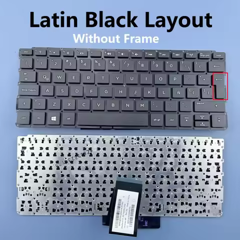 Latin Arabic Keyboard Laptop For HP Pavilion 10 10-E Series TouchSmart 10 10-E Series 9Z.NAMSQ.201 C