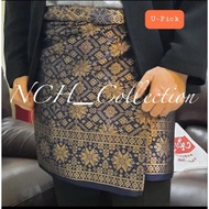 NCH Collection - Men's and Children's Wrap Songket Sarong Men's Rumpak/ Latest Men's Wrap Songket Sa
