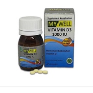 My Well Vitamin D3 1000IU/helps Meet Vitamin D Needs