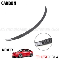 สปอยเลอร์ ตูดเป็ด Tesla Model 3 Model Y หลังกาว3M Ducktail Spoiler - กดเลือก สี คาร์บอน / คาร์บอนด้าน / ดำ