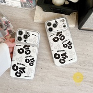 For iPhone 16 Pro Max Case TPU PU Phone Case For iPhone 17 Pro Max 16 15 14 Cover 手机壳 Aesthetic Kore