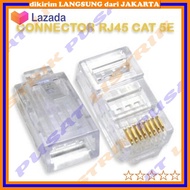 Connector RJ45 Cat 5E Jack Pin Lan Konektor RJ 45 RJ-45