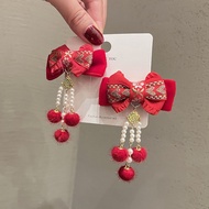 Bebe Children Hanfu Hair Accessories Girls New Year Hair Accessories Children New Year Hair Accessor