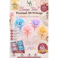 Bunga Telur Premium Bunga Telur L Bunga Pelamin 50pcs