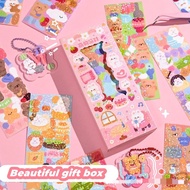 50 ชิ้น / เซต สติกเกอร์ตกแต่งสัตว์น่ารัก สําหรับ Idol Toploader การ์ด อัลบั้ม DIY สติกเกอร์ เครื่องเ