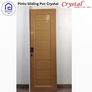Pintu Geser Pvc / Sliding / pintu Pvc Crystal kamar mandi / kamar