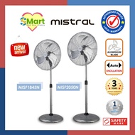 Mistral 18 / 20 Inch Industrial Stand Fan MISF1845N MISF2050N *3 Yrs Motor Warranty*