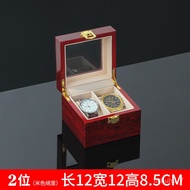 YQ23 Red Baking Varnish Watch Storage Box High-End Household Men's and Women's Watch Mechanical Electronic Watch Box Wat