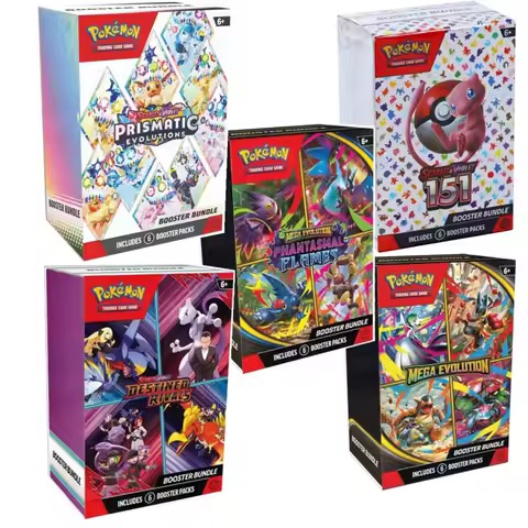 #HOT Pokemon Card v10 Booster Phantasmal Destined Rivals Prismatic Evolutions Scarlet Violet 151 Boo