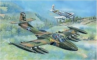 US A-37A Dragonfly Light Ground-Attack Aircraft Model Kit, 1/48 Scale
