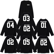 Kaos lengan panjang EN- Logo Request nama dan Nomor