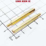 [5 Pieces]- HEX-M3 Copper Pillar Male-Female Length 35mm Linhkien IC